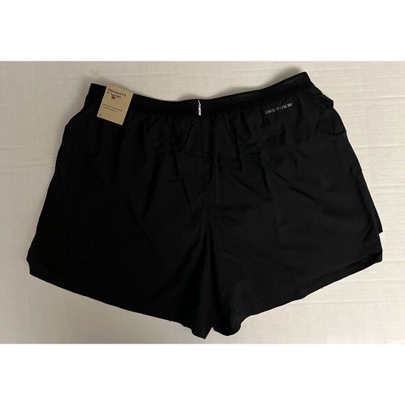 Nike Aeroswift CJ7840 010 Men’s Sz XL Dri-Fit ADV 4" Running Shorts Black - Picture 7 of 7